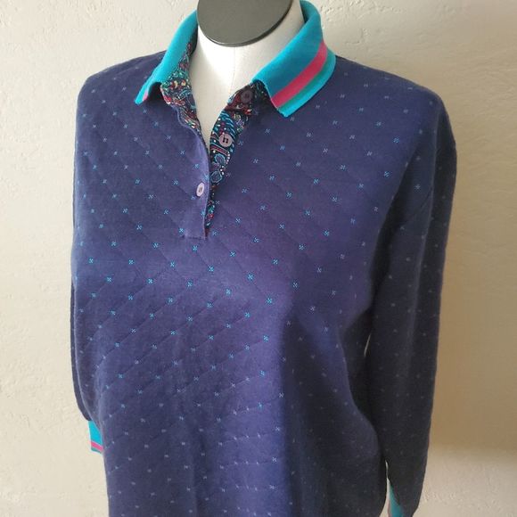 Vintage Gitano long-sleeved  shirt size 18 - Picture 5 of 9